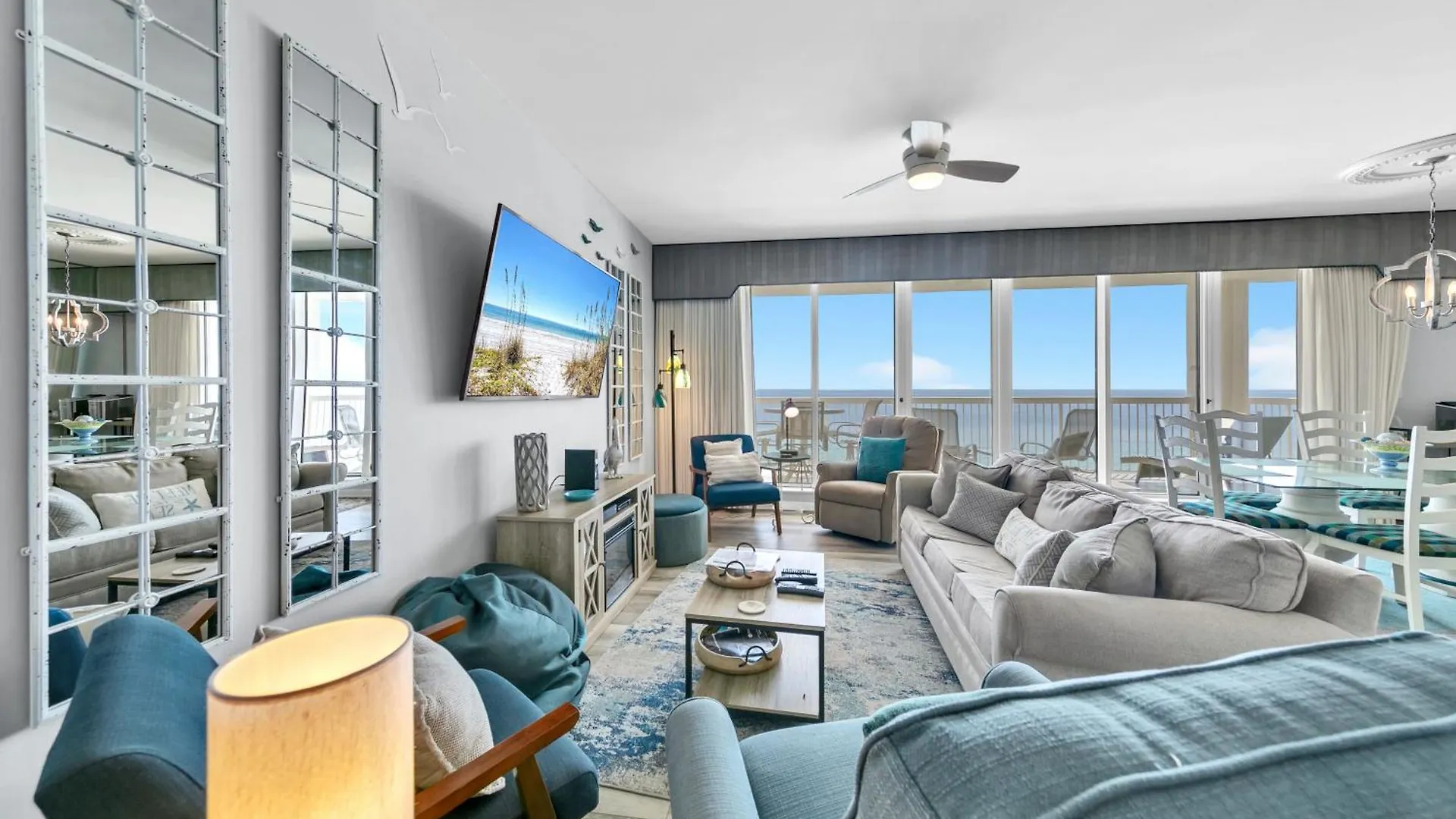 Silver Beach Towers 1003E Gulf Front Sleeps 8 Destin